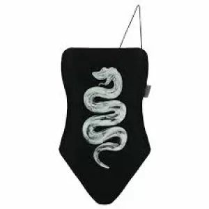 Image of Nicce Lenz Strap Bodysuit - Black