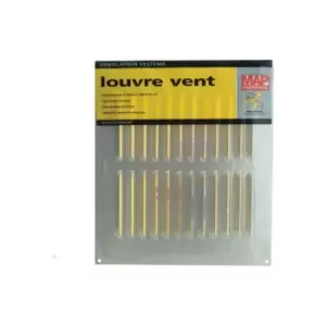 Image of Map Louvre Metal Vent 9 x 3" 953-31