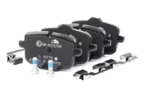 Image of ATE Brake pad set BMW 13.0470-2716.2 34212284389,34216775346,34216867175 34216896975