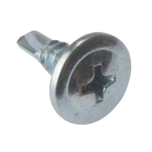 Image of ForgeFix Drywall Screws Wafer Head Self-Drill TFT ZP 4.2 x 13mm Bulk 1000