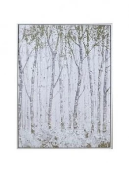 Image of Arthouse White Wood Glitter Capped Canvas