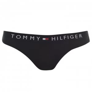 Image of Tommy Bodywear Logo Waistband Stretch Briefs - Black 990