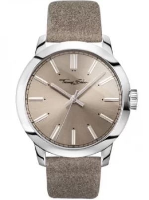Image of THOMAS SABO Mens Rebel Grey Watch WA0313-273-214-46MM