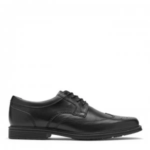 Image of Rockport Rockport Taylor Wing Shoes - Black