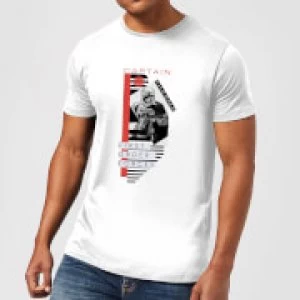 Image of Star Wars Captain Phasma T-Shirt - White - XXL