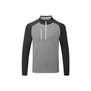 Image of Callaway Blocked Ottoman Fleece - QUIET SHADE - XL