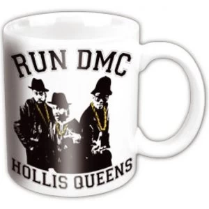 Image of Run DMC - Hollis Queens Pose Black Boxed Standard Mug
