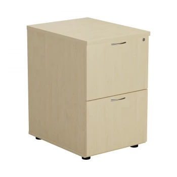 Image of 2 Drawer Filing Cabinet - Maple
