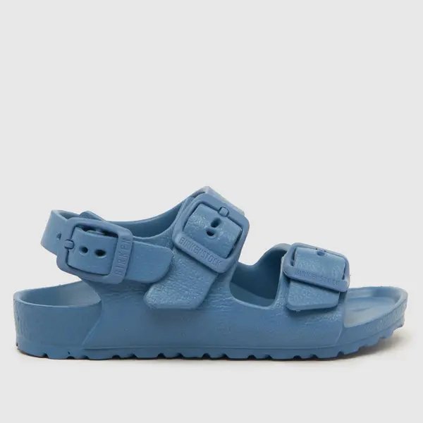 Image of BIRKENSTOCK blue milano eva Boys Toddler sandals Blue UK 10 (EU 28)