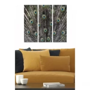 Image of MDF3499231 Multicolor Decorative MDF Painting (3 Pieces)