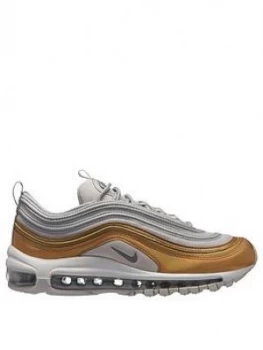 Image of Nike Air Max 97 SE SilverGold SilverGold Size 6 Women