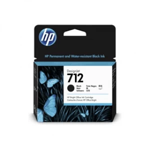 Image of HP 712 Black Ink Cartridge