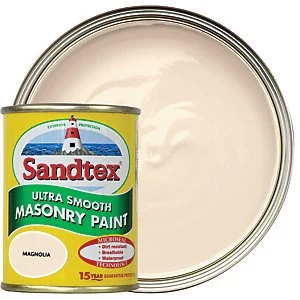 Image of Sandtex Ultra Smooth Masonry Paint - Magnolia 150ml
