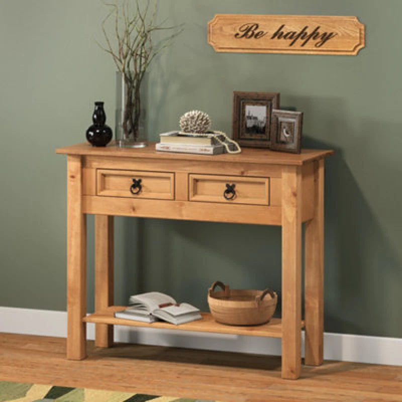 Image of MERCERS FURNITURE Mercers Furniture - Corona 2 Drawer Console Table 5060335863799