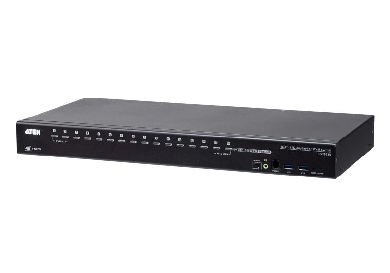 Image of Aten ATEN CS19216 KVM switch Rack mounting Black CS19216