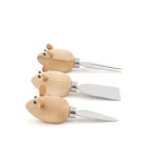Image of 3 Blind Mice Cheese Knives