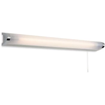 Image of Firstlight - Amari - 1 Light 14W Switched Bathroom Over Mirror Wall Light Chrome IP44
