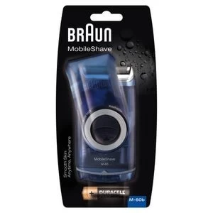 Image of Braun MobileShave M60B Electric Shaver