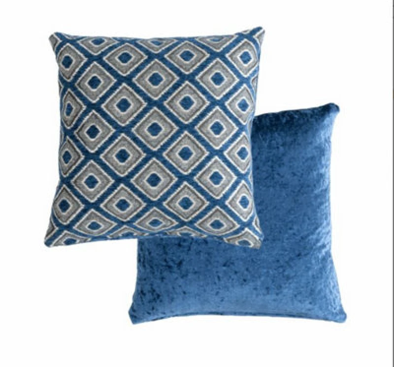 Image of Nevada Cushion Cover In Navy Blue