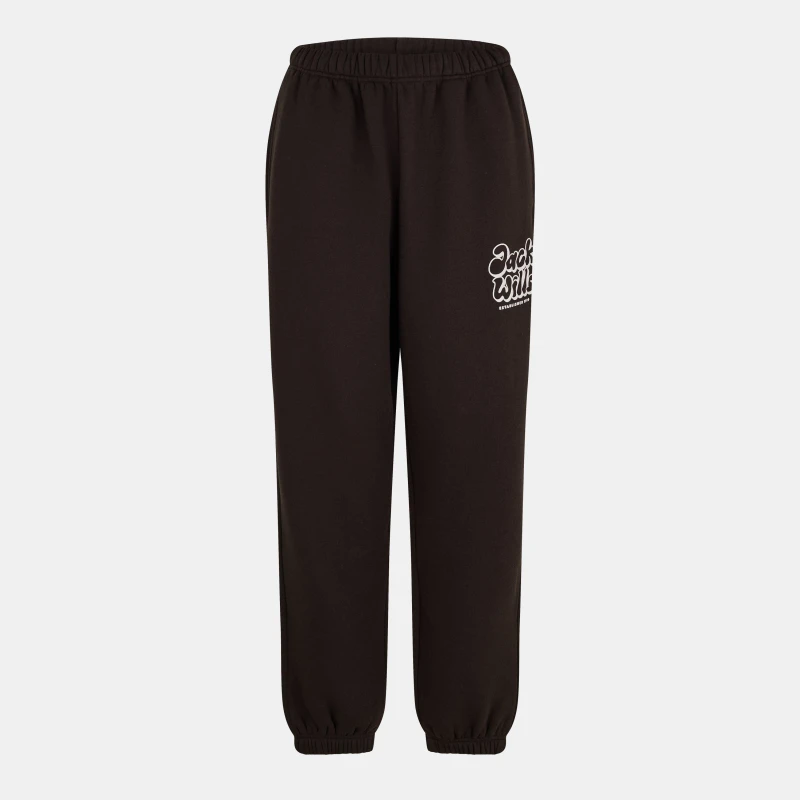 Image of Jack Wills Womens Closed Hem Fleece Joggers Chocolate female 8 (XS)