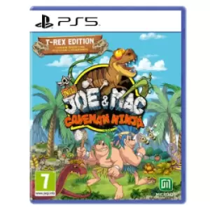 Image of New Joe & Mac Caveman Ninja T-Rex Edition PS5 Game