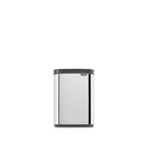 Image of Brabantia Bo Waste Bin 4L - Brilliant Steel