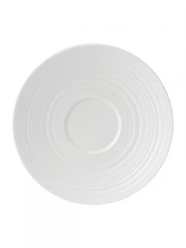 Image of Wedgwood Jasper Conran Embossed Strata Tea Saucer
