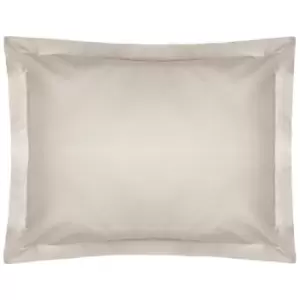 Image of Belledorm Pima Cotton 450 Thread Count Oxford Pillowcase (One Size) (Oyster) - Oyster