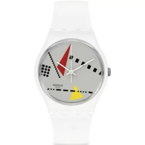Image of Unisex Swatch Whi_Mem M Original Gent Watch