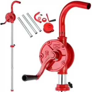 Image of Hand crank barrel pump for diesel -heating oil -engine oil -canola oil - 30l/min