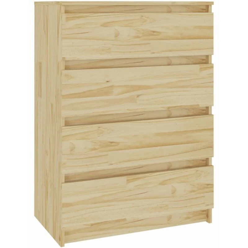 Image of VIDAXL Side Cabinet 60x36x84cm Solid Pinewood Vidaxl 808103