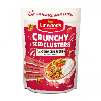 Image of Linwoods Crunchy Seed Clusters Flaxseed & Cranberry 200g