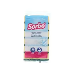 Image of Sorbo Pack of 6 Heavy Quality Scouring Sponges