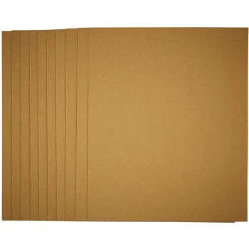 Image of General Purpose Sanding Sheets, 230 x 280mm, 60 Grit (Pack of 10) [37778] - Draper