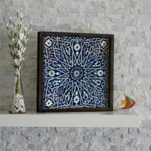 Image of KZM552 Multicolor Decorative Framed MDF Painting