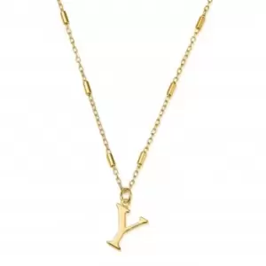 Image of Gold Iconic Initial Y Necklace GNCC4041Y