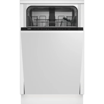 Image of Beko DIS15020 Slimline Fully Integrated Dishwasher