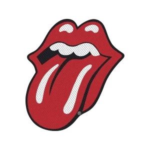Image of The Rolling Stones - Tongue Cut-Out Standard Patch