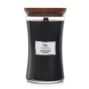 Image of WoodWick Black Peppercorn Candle Large Hourglass