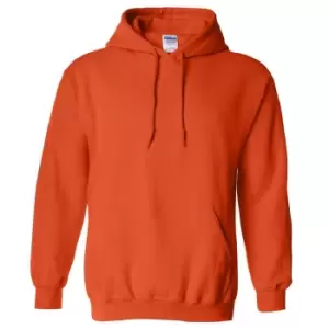 Image of Gildan Heavy Blend Adult Unisex Hooded Sweatshirt / Hoodie (XL) (Orange)
