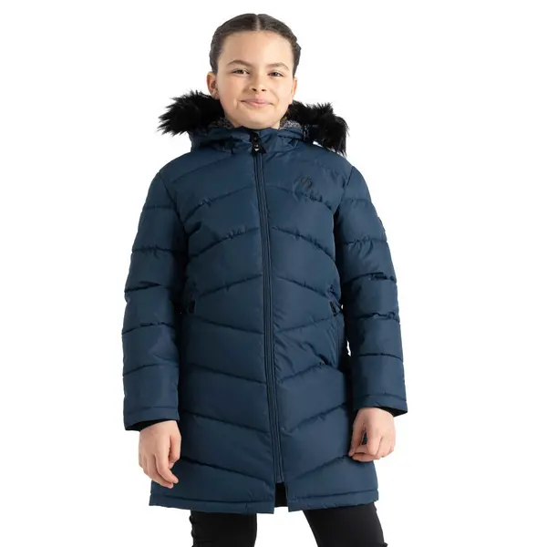 Image of Dare 2B Girls Striking III Padded Insulated Jacket Coat 5 Years - Chest 23.5' (60cm)