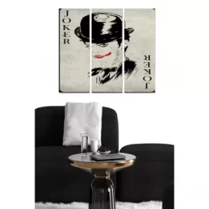 Image of MDF6392004 Multicolor Decorative MDF Painting (3 Pieces)