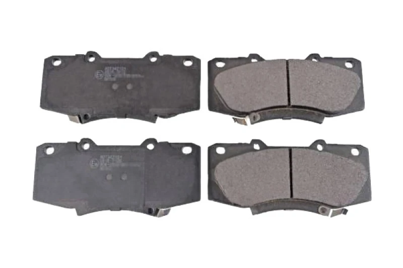Image of RIDEX 402B0662 Brake pad set Front Axle, with acoustic wear warning Brake Pad Set,disc brake (402)