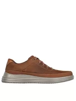 Image of Skechers Proven Trainer - Brown, Size 8, Men
