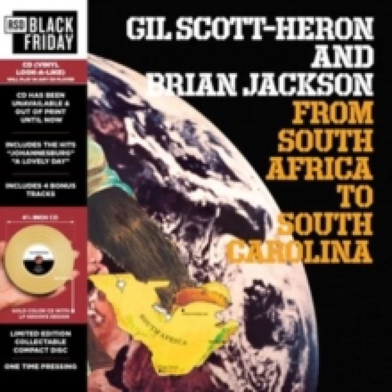 Image of Gil Scott Heron & Brian Jackson - From South Africa to South Carolina (RSD Black Friday 2024) [CD / Album] Music CDs - Music CD