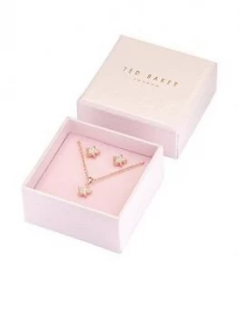 Image of Ted Baker Safra: Pave Shooting Star Gift Set - Rose Gold, Women
