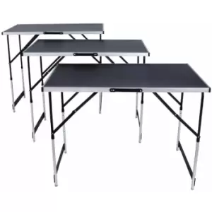 Image of Adjustable Height Folding table - 2 Tables