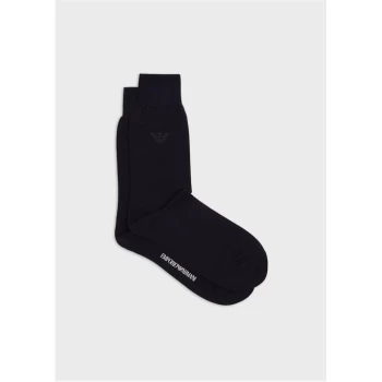 Image of Emporio Armani Short Socks Navy