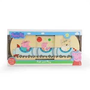 Image of Peppa Pig Wooden Pull And Play Toy