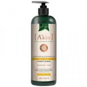 Image of Akin Hair Care Daily Shine Avocado and Calendula Conditioner: For All Hair Types 500ml